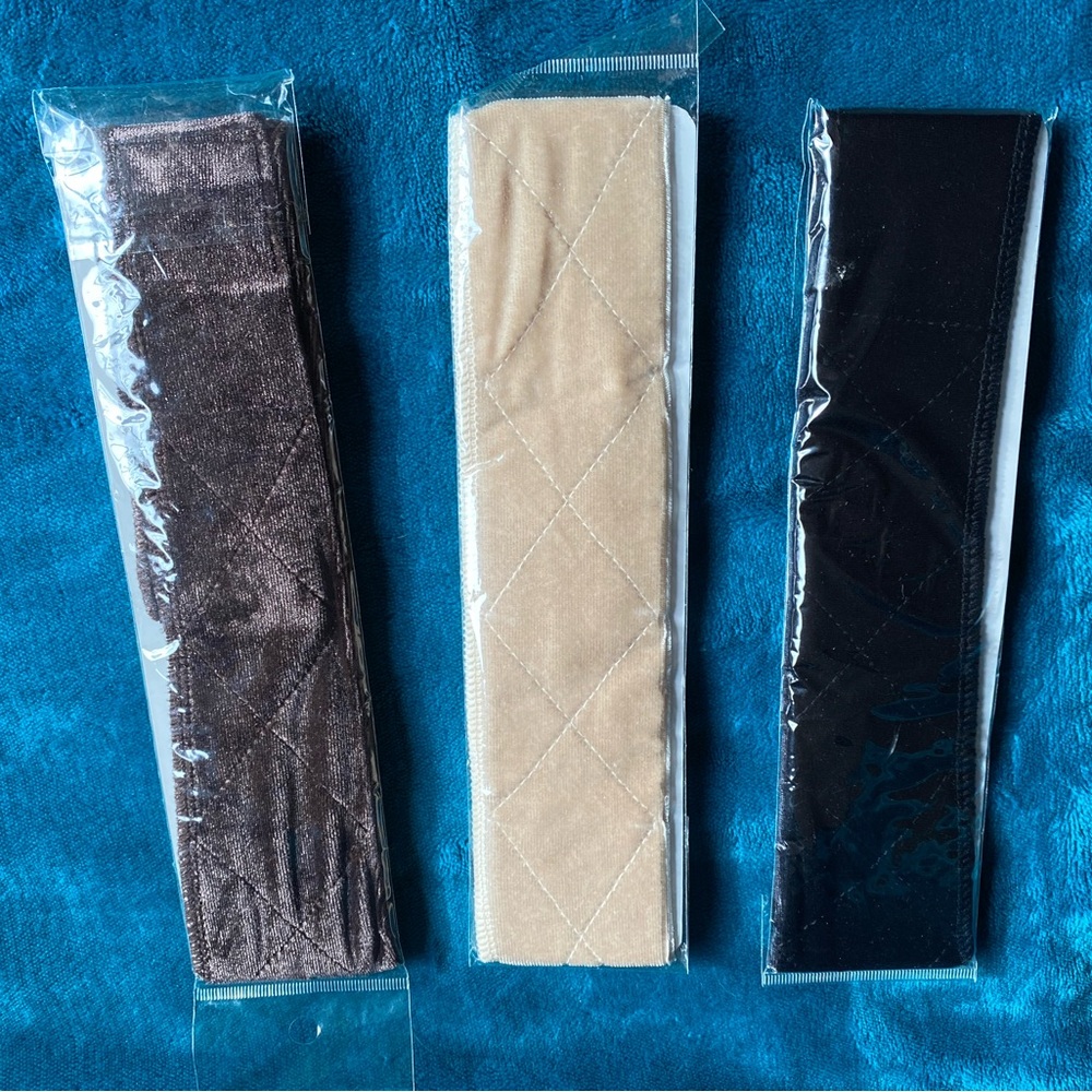 Wig Grip Headbands - Black, Beige, Brown, very soft and comfortable